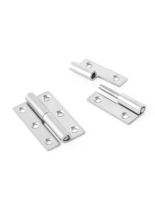 keenkee Петли из нержавеющей стали 270 градусов Black 75.5mm 2pcs, черный, фото 6