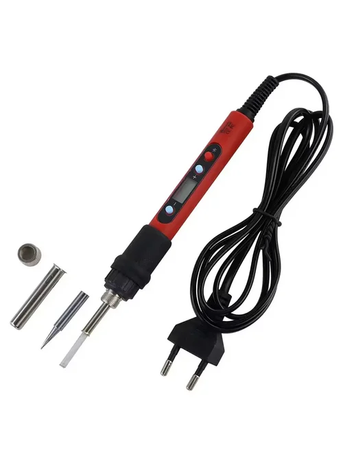 Sumsour Паяльник электрический 80 Вт, красный, Set-1 110V US Plug, 80 Вт, фото 3