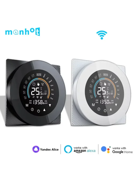 Нет бренда Wi-Fi термостат для электрического газового отопления Smart, вариант, фото 2