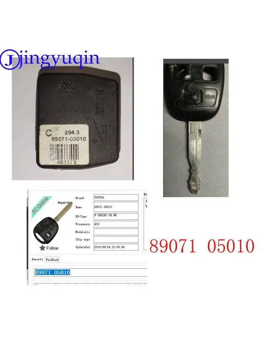 jingyuqin Интеллектуальный Дистанционный Ключ 433 МГц С Чипо, вариант, фото 6