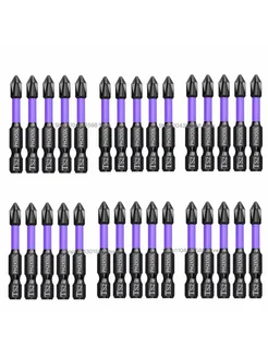 Набор ударных отверток PH2 из стали 50mm 30Pcs