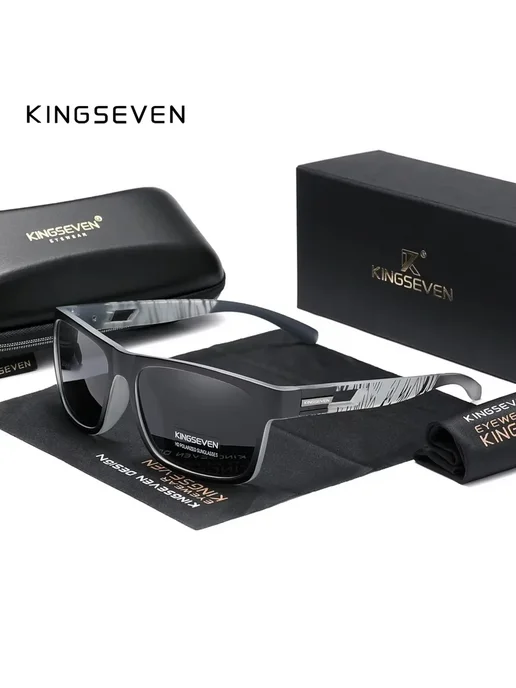 KingSeven Солнцезащитные очки Polarized UV400 для взрослых, вариант, фото 2