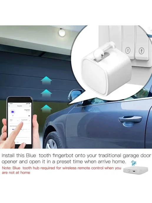 Нет бренда Беспроводной контроллер Fingerbot для умного дома Bluetooth, белый, фото 6