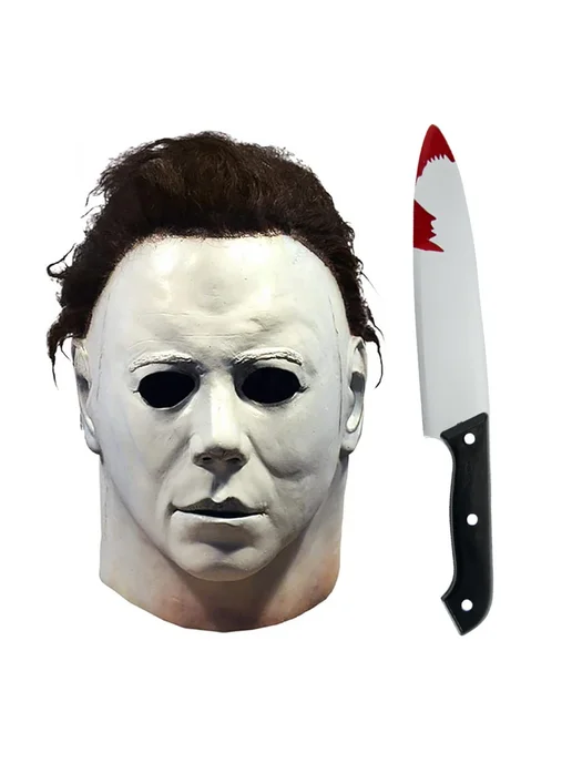 patygr Маска Майкла Майерса из латекса Mask And Knife, вариант