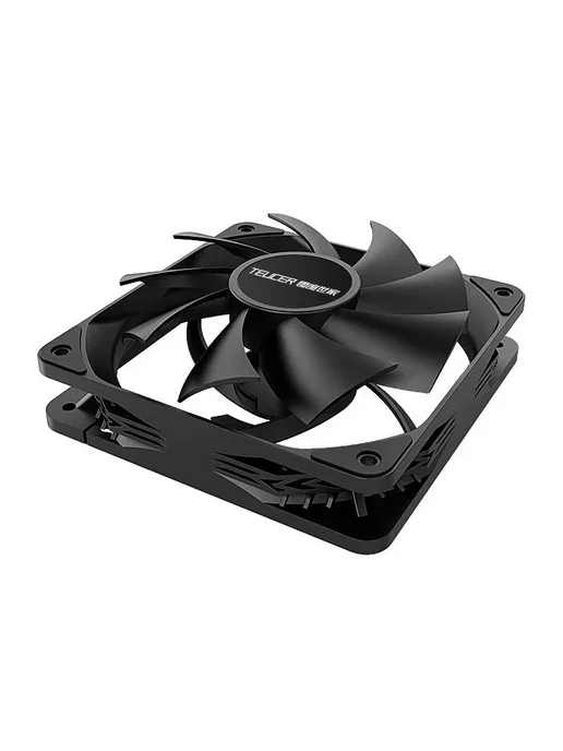 Teucer B12025 120 мм корпус ПК вентилятор Белый, 4PCS Fan Wh, 4 шт, белый, фото 5