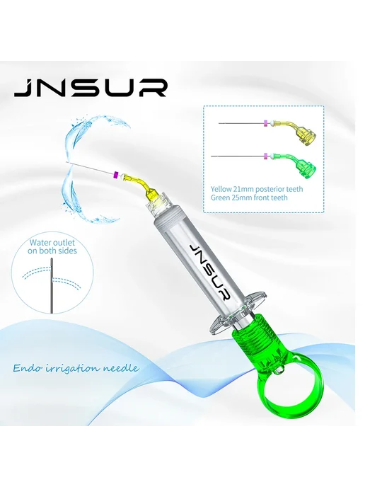 JNSUR Одноразовые эндокулы для ирригатора 20 шт. 21mmA20, 20 шт, фото 6