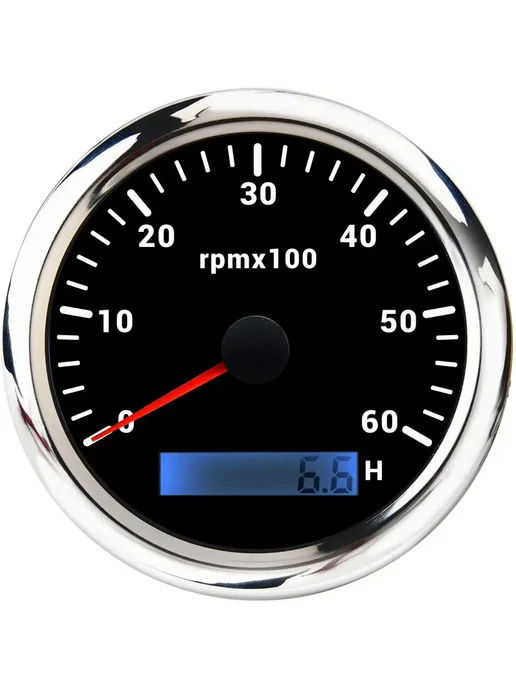 MAIMEIMI Тахометр 85 мм, 8000 об мин, 7-цветная подсветка, 6000 rpm-B, вариант