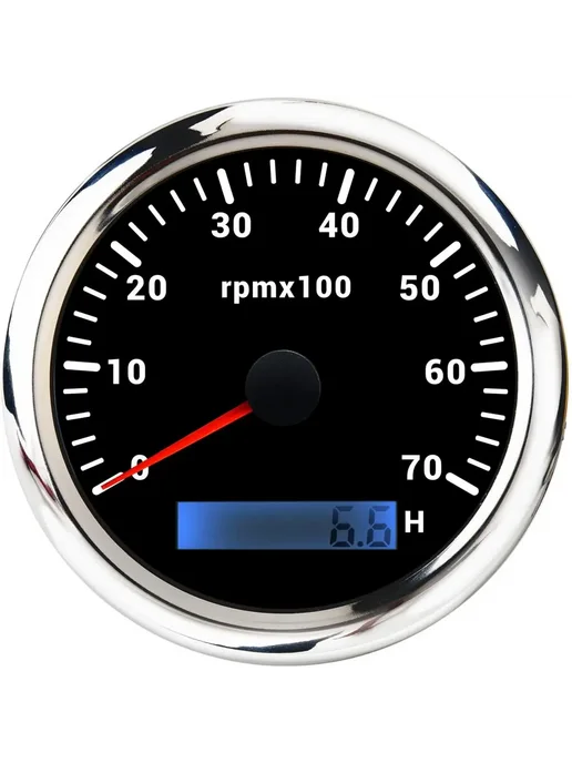 MAIMEIMI Тахометр 85 мм, 8000 об мин, 7-цветная подсветка, 7000 rpm-B, вариант