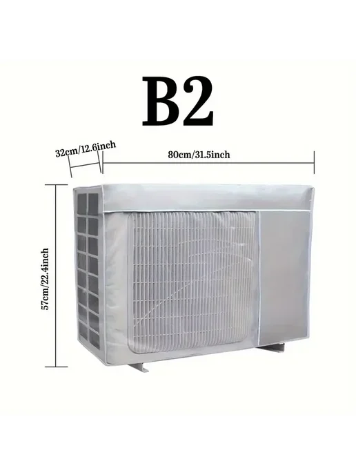 Нет бренда Водонепроницаемый чехол для кондиционера из оксфорда 4B85x32, 80x32
