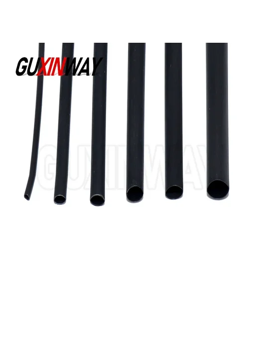 GUXINWAY Термоусадочная трубка Black Insulation Sleeve 5 метров 4mm, 5 м, фото 3