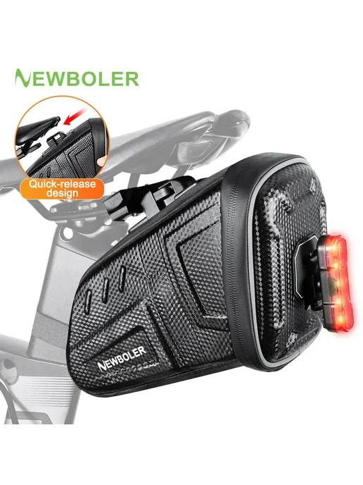 NewBoler Водонепроницаемая сумка на седло 1.5L 2.5L BAG057-1, 1,5 л, 2,5 л, фото 2