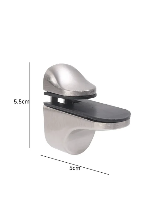Кронштейн для стеклянной полки из цинкового сплава 4PCS, Sty, 4PCS