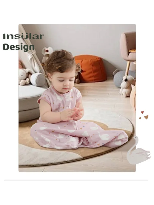 insular Детский хлопковый спальный мешок-жилет 1-3 лет, вариант, фото 5