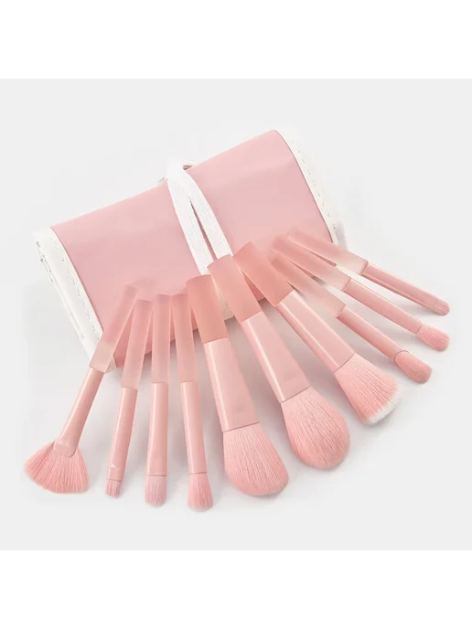 Нет бренда Набор кистей для макияжа 24 шт. 9pcs with bag, 24 шт, 10 шт