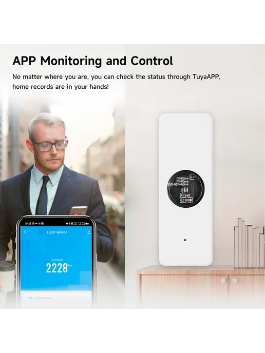 Датчик освещенности iHseno ZigBee WiFi Version, вариант, фото 2