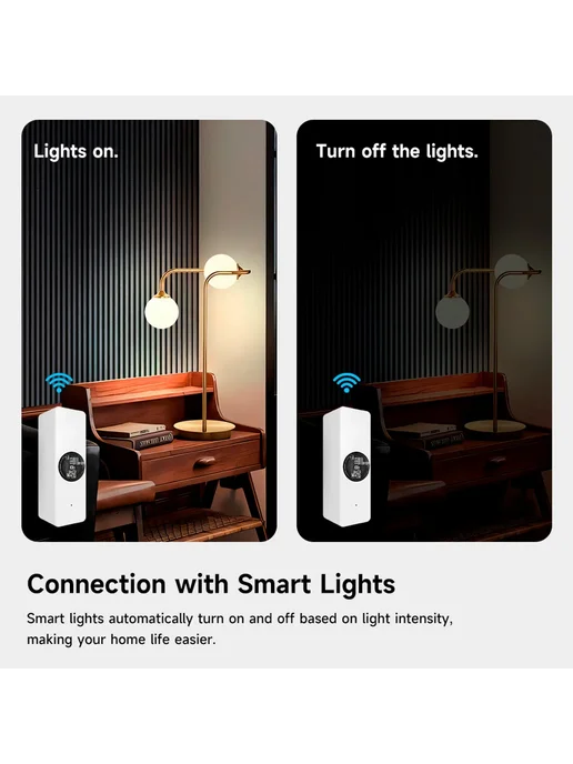 Датчик освещенности iHseno ZigBee WiFi Version, вариант, фото 4