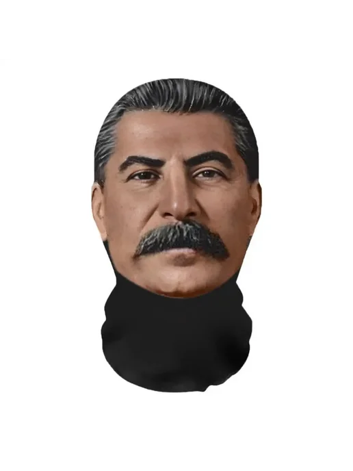Нет бренда Маска для косплея Ленина, цвет A, черный