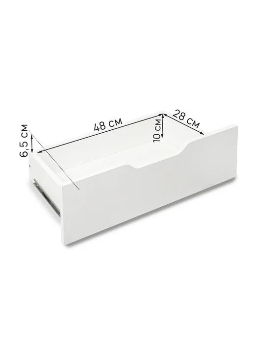 Бельмарко Комод для одежды,57,5х35х60 см, белый,Momal 3 ящика, 35x60 см, фото 3