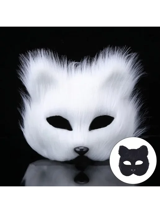 Hot Toys Набор маска-хвост-перчатки лиса косплей only mask, коричневый, фото 6