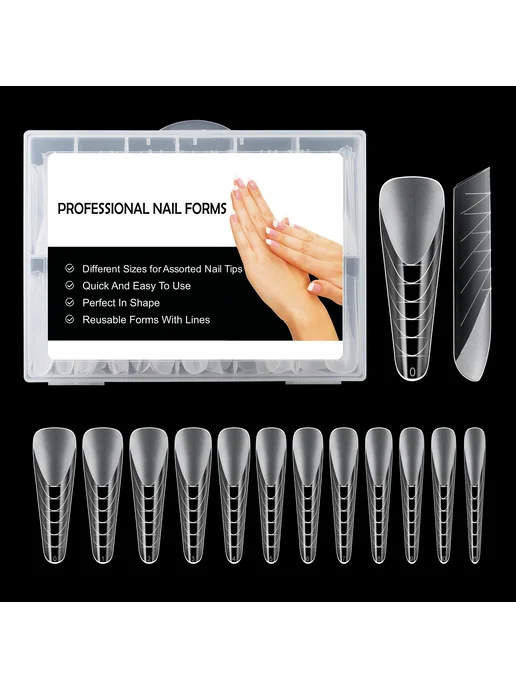 Нет бренда Формы для наращивания ногтей TP 120PCS TP-TI10S, 120 шт, фото 3