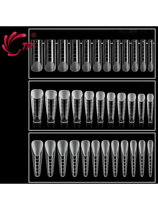 Нет бренда Формы для наращивания ногтей TP 120PCS TP-TI10S, 120 шт, 9 Вт, фото 2