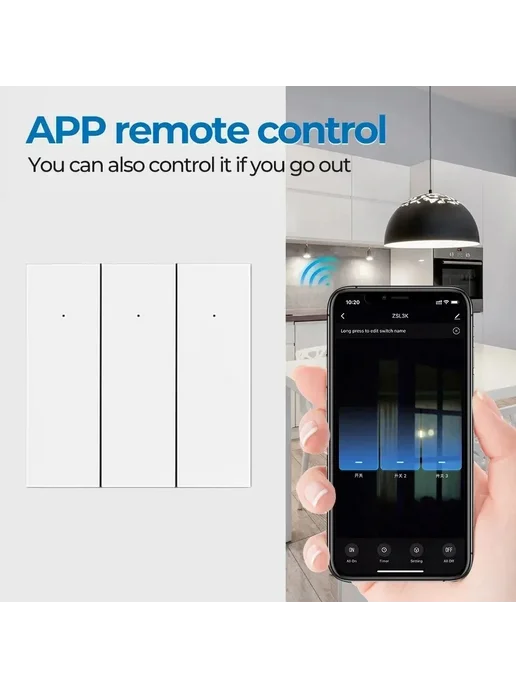 coolo умный выключатель света ZigBee с датчиком движения 1-G, 1 г, фото 4