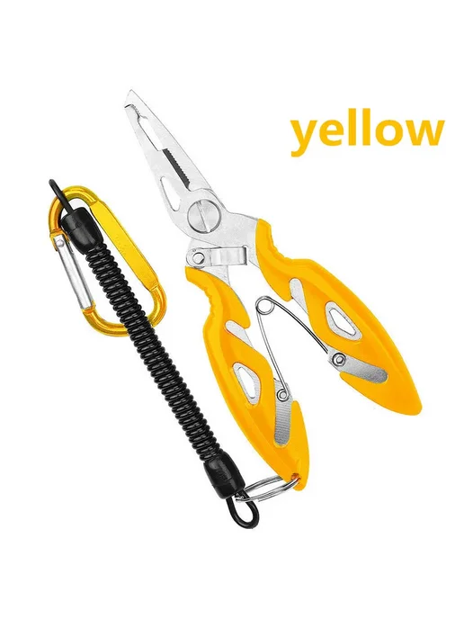 FTK Рыболовные плоскогубцы черные Желтый, yellow, черный