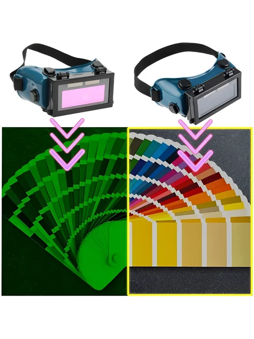 Нет бренда Автоматическая сварочная маска Solar Dimming Lensv 1 PC, вариант, фото 3
