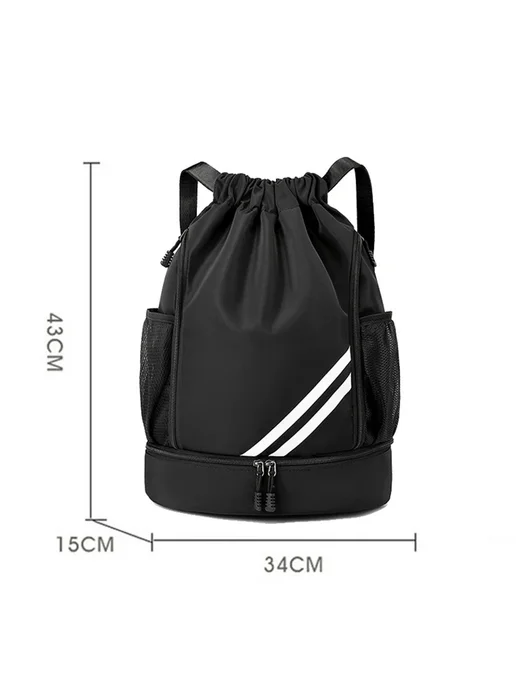 Нет бренда Спортивный рюкзак из нейлона DarkBlue, фиолетовый, фото 7
