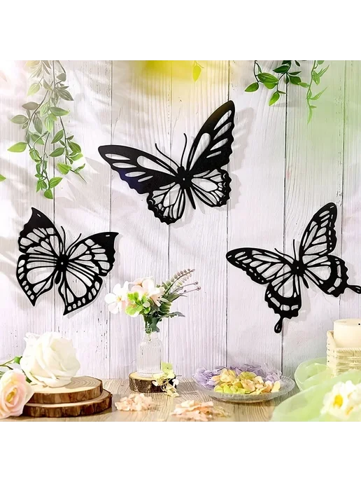 CIFBUY Бабочки на стену, декор TY4147, вариант, фото 2