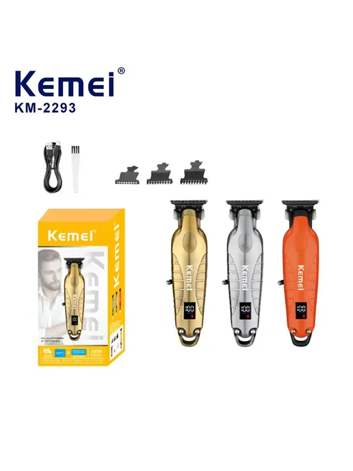 Kemei 2293 Беспроводная Машинка для стрижки волос KM-2293 wi, вариант, фото 7