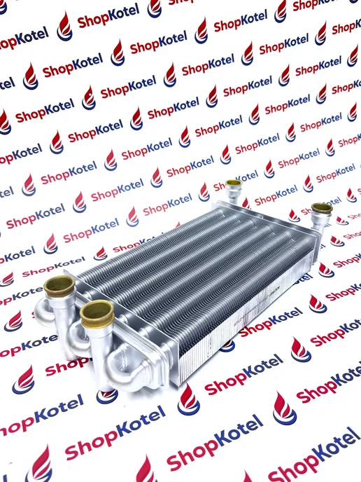 kerf Теплообменник битермический для котлов Baxi Main Four 270мм, вариант, фото 7