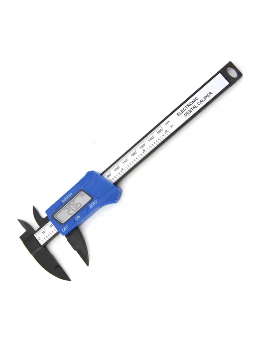 TYTURE Цифровой штангенциркуль 0-150 мм Caliper Black 150, серебристый, фото 6