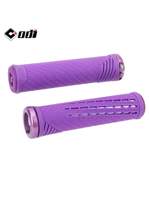 ODI CF Силиконовые Ручки для Велосипеда Фиолетовый, CF-2 Pur, фиолетовый