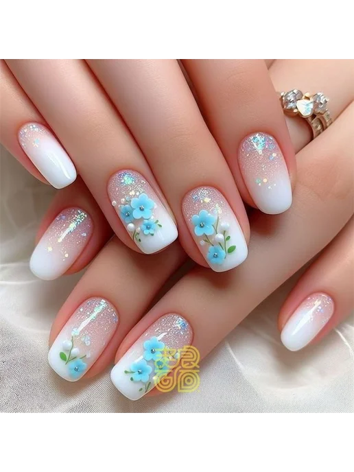 Накладные ногти, набор для маникюра DIY, вариант, фото 2