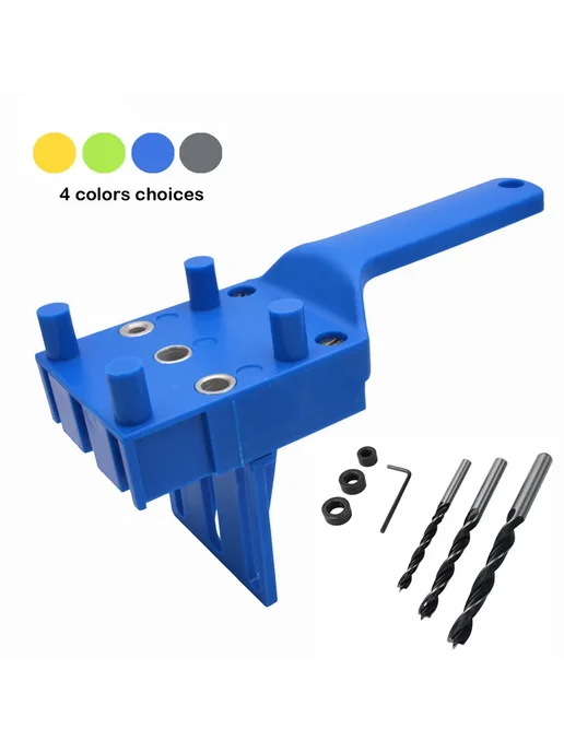 louCnloin Набор для сверления отверстий под шурупы 8pcs Blue, 8 шт, фото 2