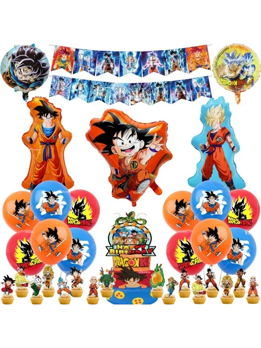 Bandai Dragon Ball Z набор для праздника Spiral Ornament-6pcs, вариант, фото 3
