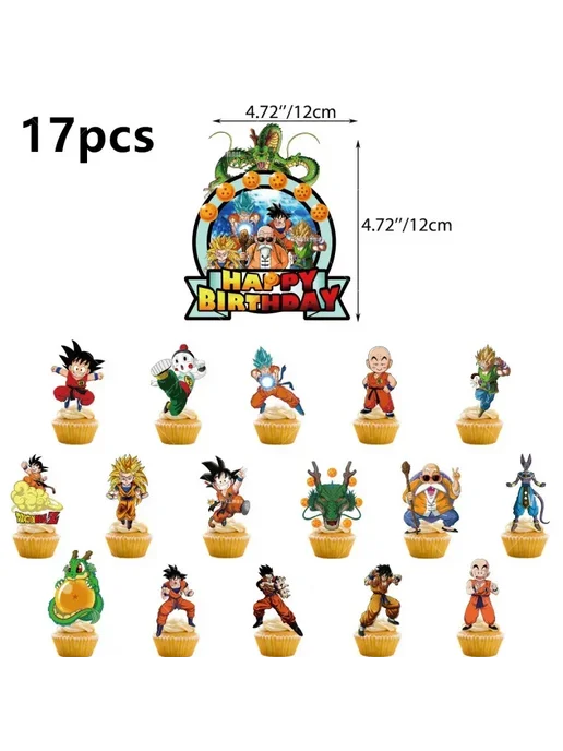 Bandai Dragon Ball Z набор для праздника Spiral Ornament-6pcs, вариант, фото 5