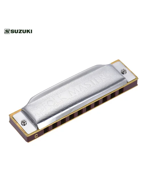 Губная гармошка Suzuki Folkmaster Blues 10 дырок F Key, вариант