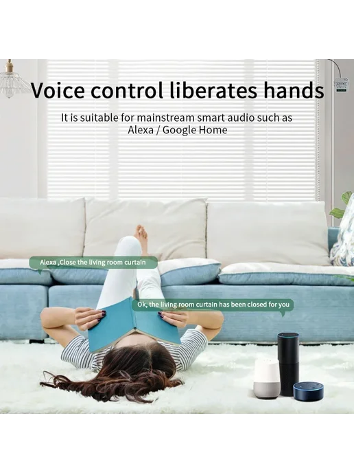 ammtoo Умный Wi-Fi выключатель для штор 16A 1 Receiver 1 Rem, Rem, фото 4