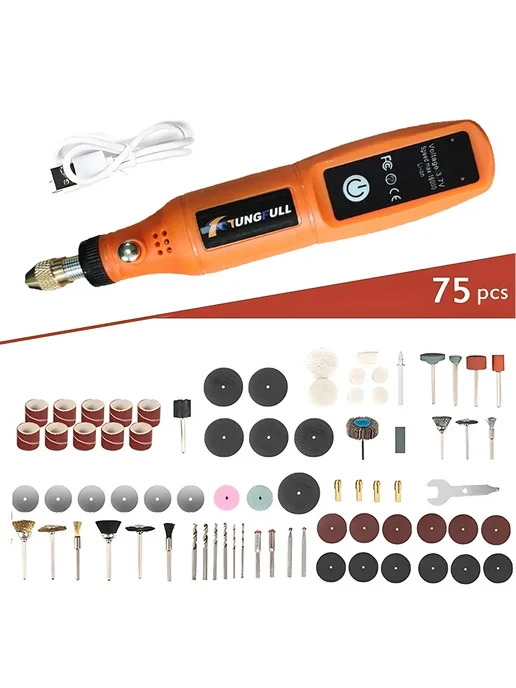tungfull USB мини-дрель 3.6В Set 4, вариант, фото 7