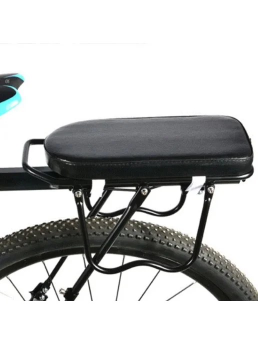 Нет бренда Детское велосиденье Bicicleta Back Seat- black, черный