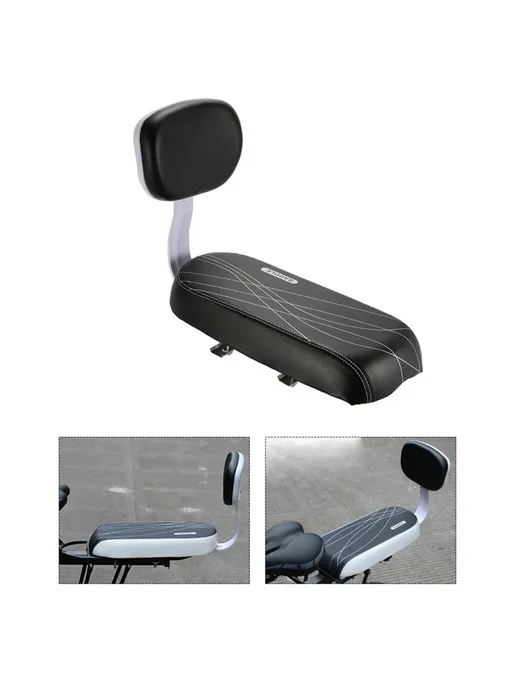 Нет бренда Детское велосиденье Bicicleta Back Seat- black, черный, фото 3