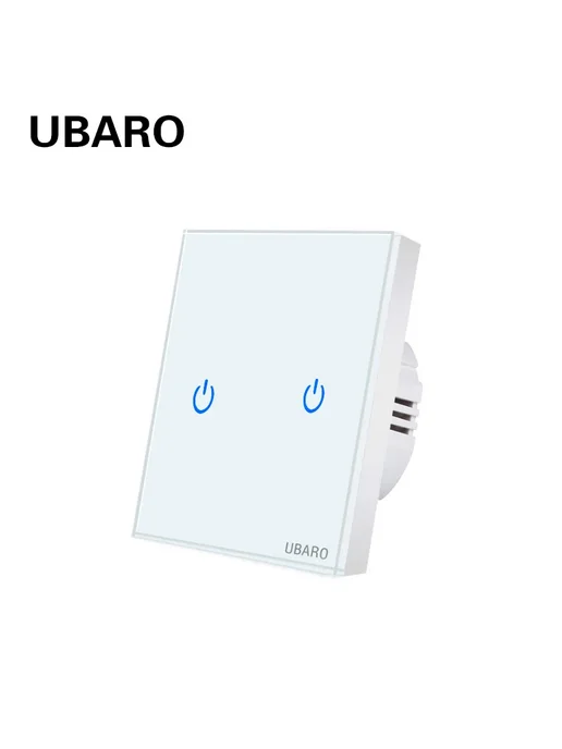 UBARO сенсорный выключатель 1 2 3 клавиш 10А LG-WW2X, вариант