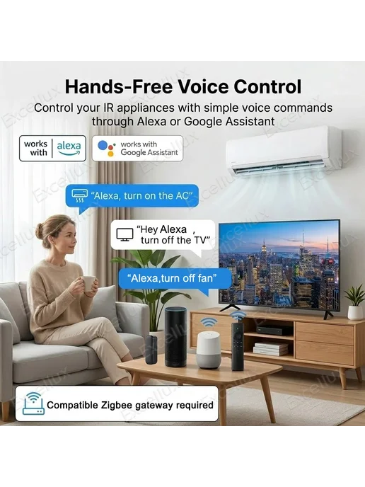Zigbee Универсальный инфракрасный пульт дистанционн, вариант, фото 6