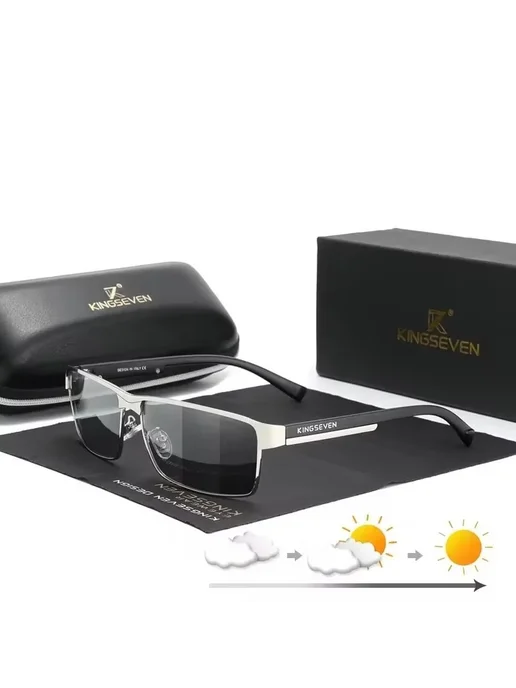 KingSeven Поляризованные Солнцезащитные Очки Мужские UV400, вариант, фото 2