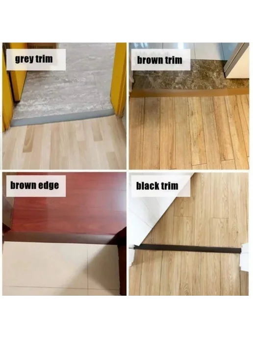 Нет бренда Переходная лента для пола ПВХ бежевая, Maple wood grain, бежевый, фото 6