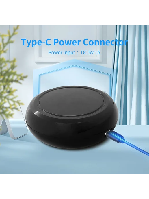 Нет бренда YFK Tuya WiFi Умный ИК-пульт дистанционного управления, черный, фото 6