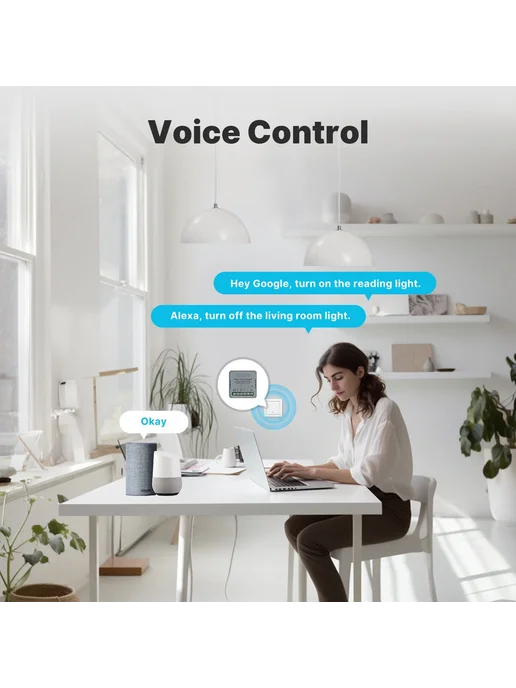 MOES Tuya WiFi Zigbee Мини-модуль переключателя 1-4 клавиш, вариант, фото 6