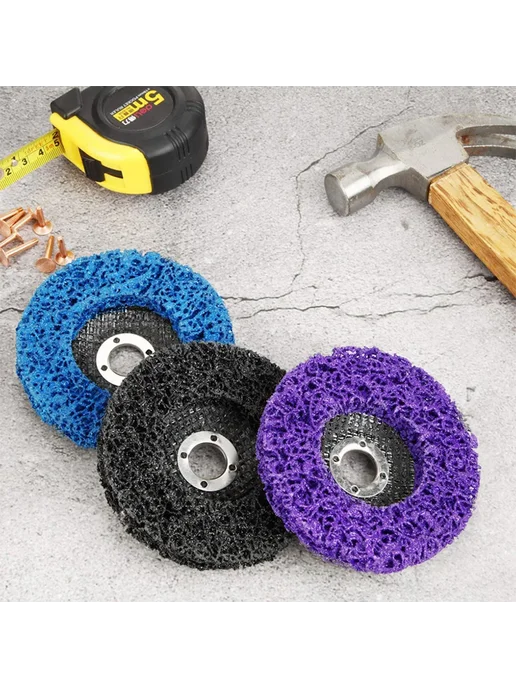 NuoDunco Шлифовальный диск 100 115 125 мм 100x16mm, purple, черный, фото 5